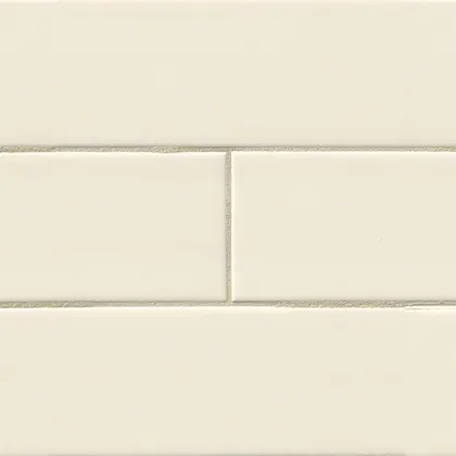 Almond Glossy Subway 4x16 backsplash tile