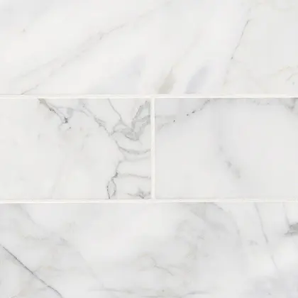 Calacatta Cressa backsplash tile
