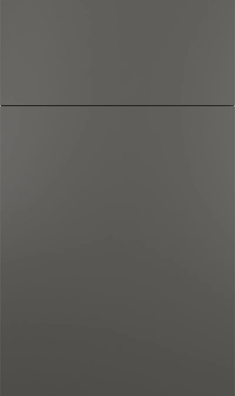 Fabuwood Gris Plomo Matte cabinet door sample