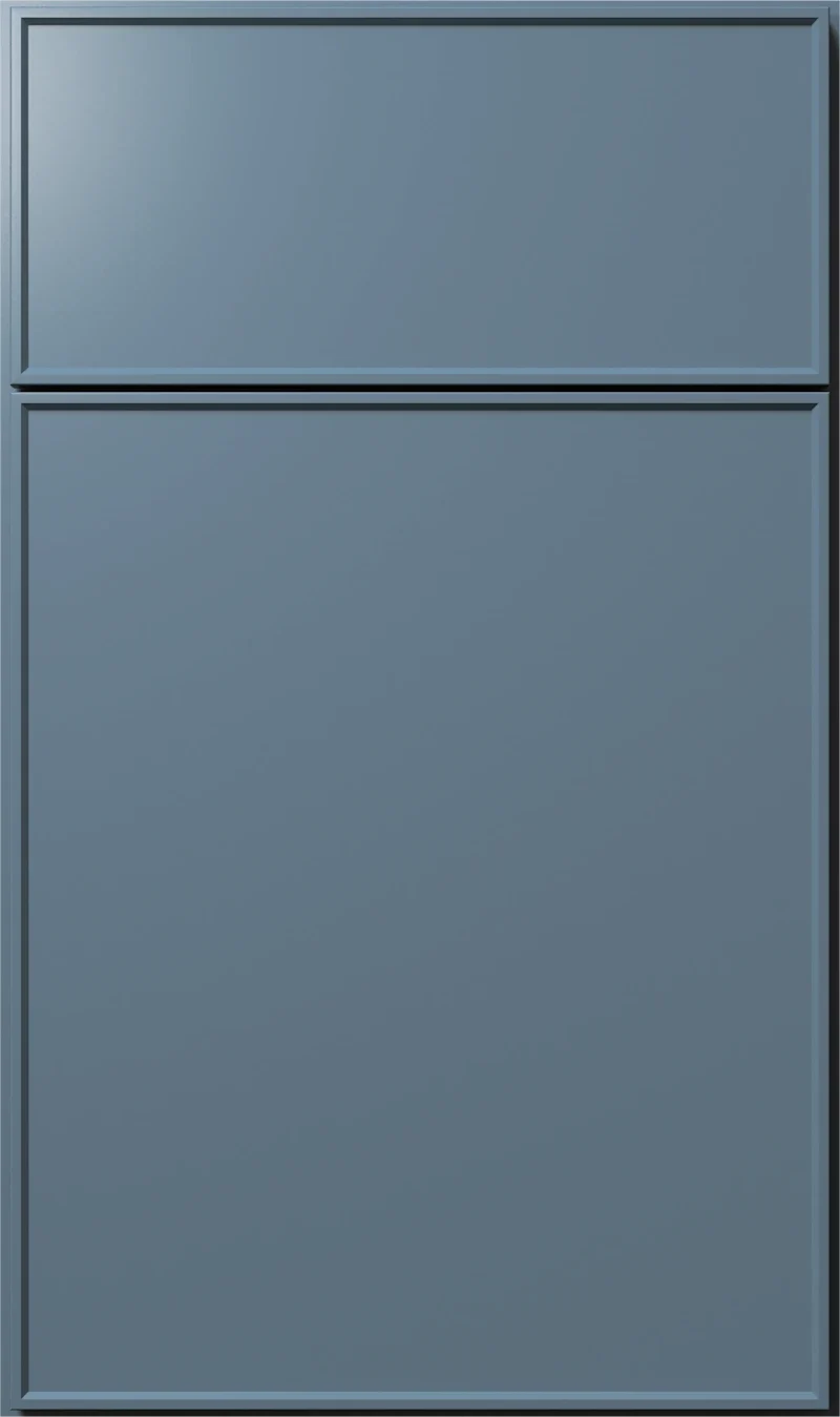 Fabuwood Echo Denim Blue cabinet door sample