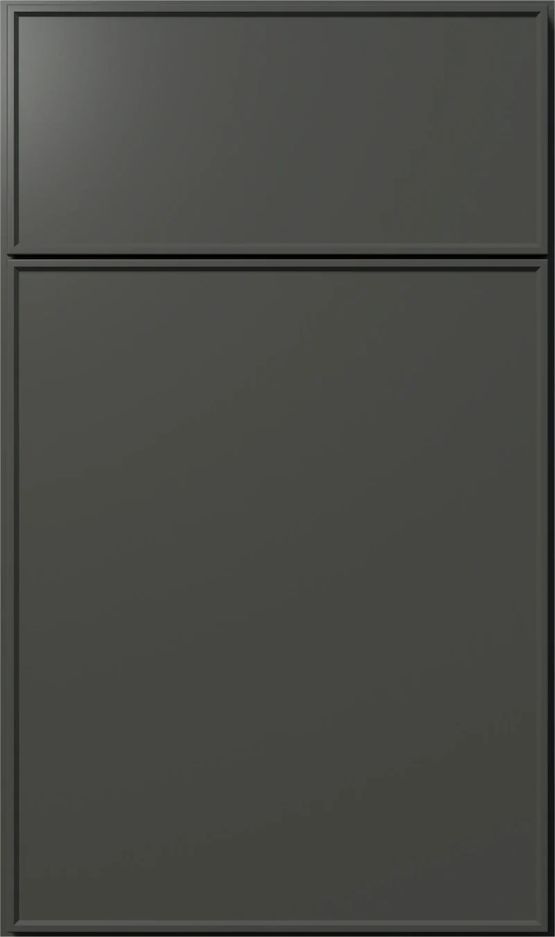 Fabuwood Echo Graphite Black cabinet door sample