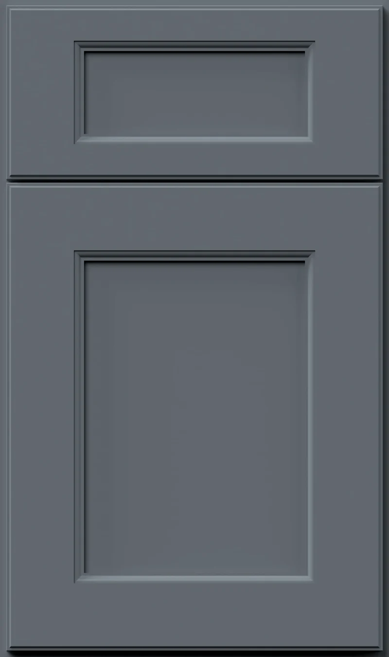 Fabuwood Fusion Denim Blue cabinet door sample