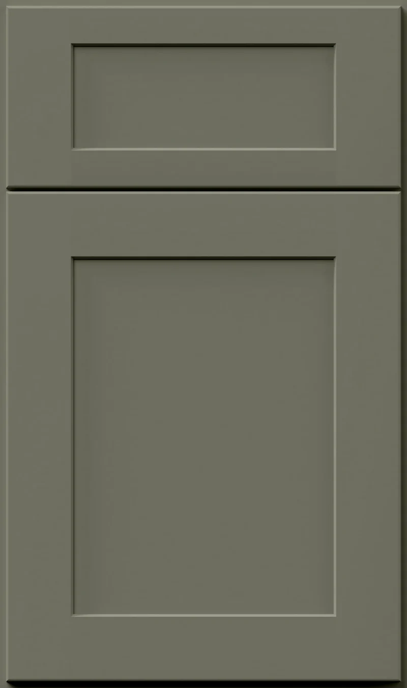 Fabuwood Galaxy Forest Green cabinet door sample
