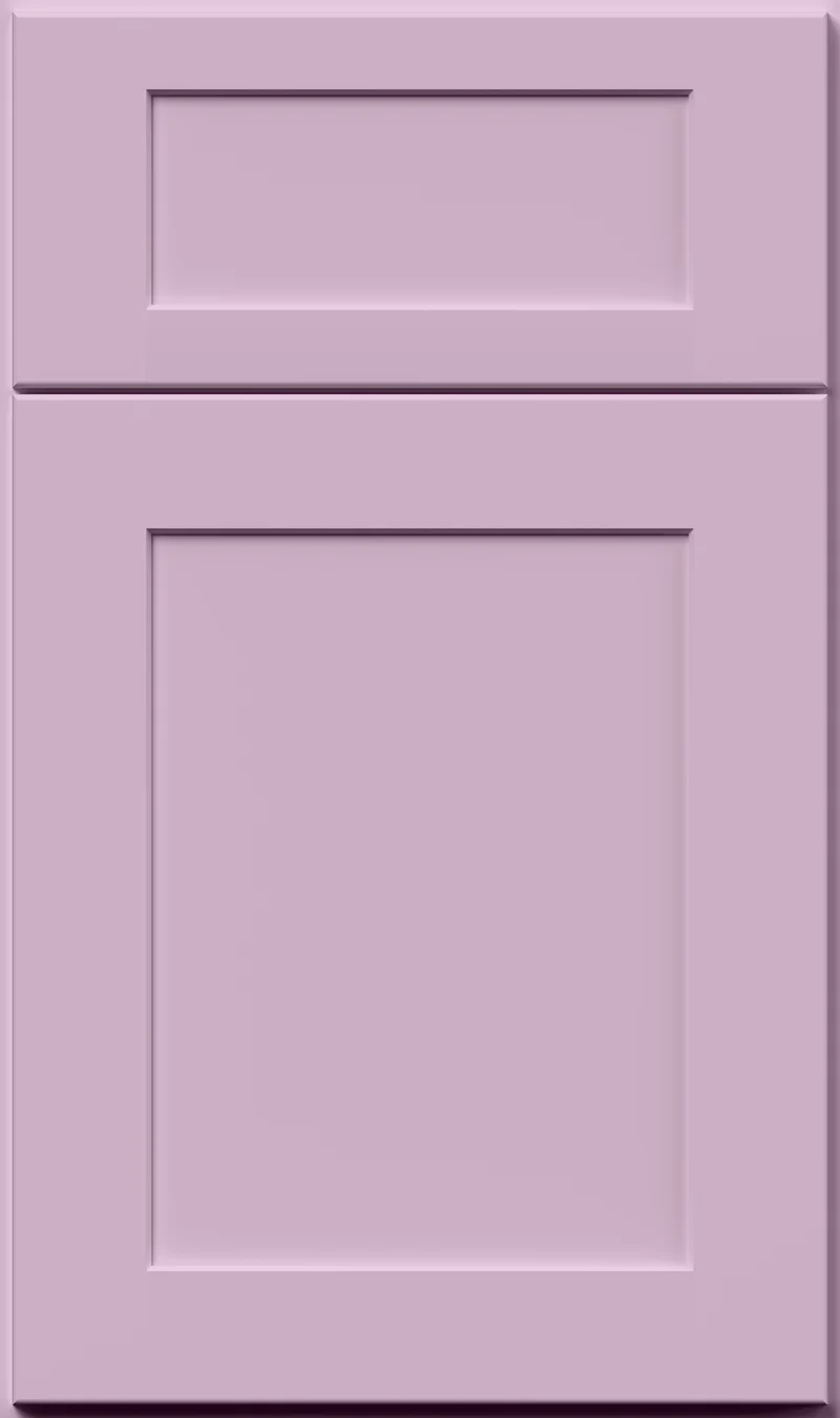 Fabuwood Galaxy Orchid Purple cabinet door sample