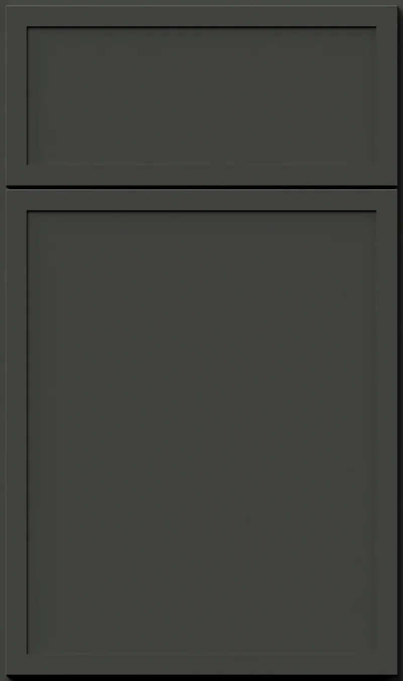 Fabuwood Luna Graphite Black cabinet door sample