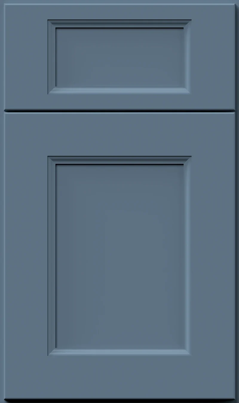 Fabuwood Denim Blue cabinet door sample