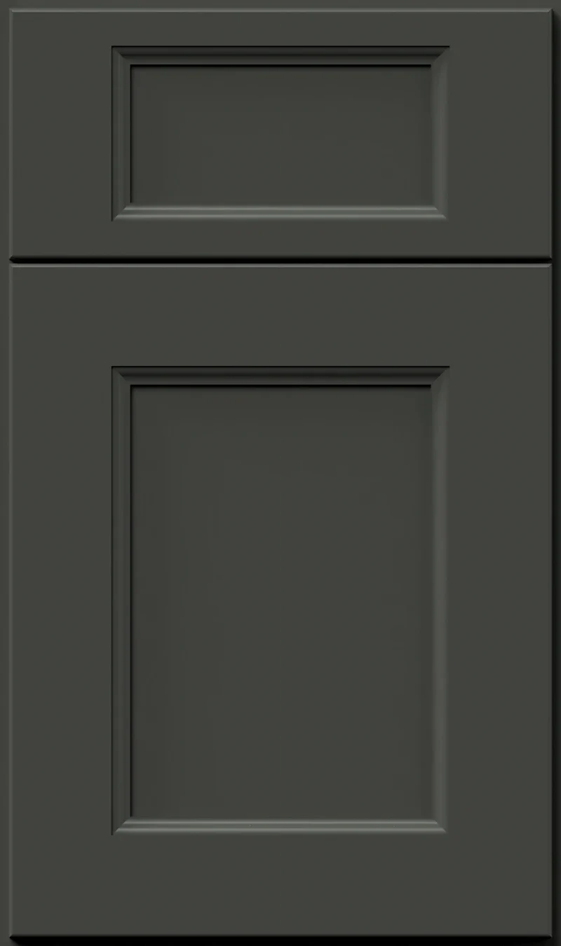 Fabuwood Nexus Graphite Black cabinet door sample