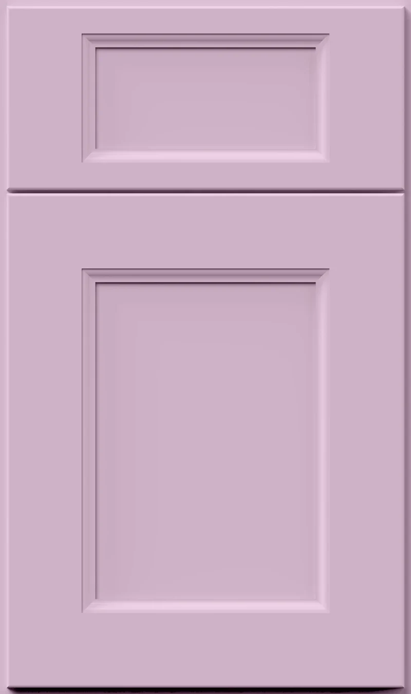 Fabuwood Orchid Purple cabinet door sample