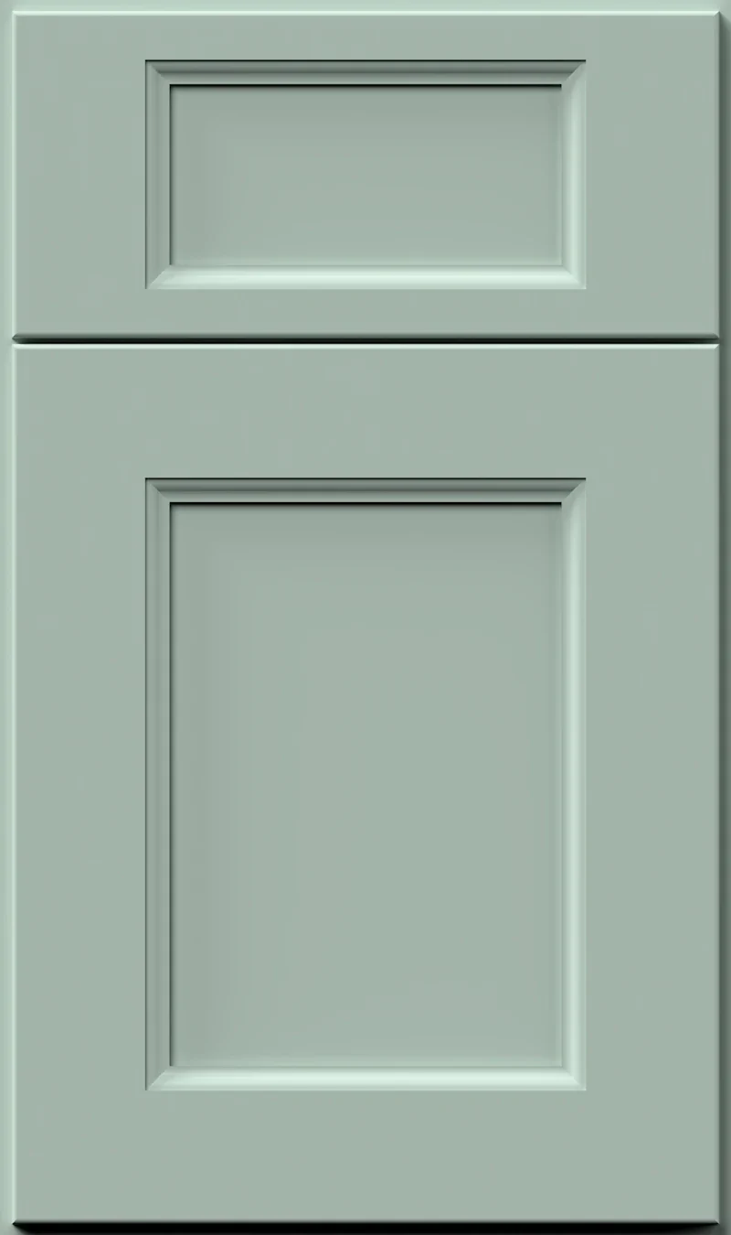 Fabuwood Sage Green cabinet door sample
