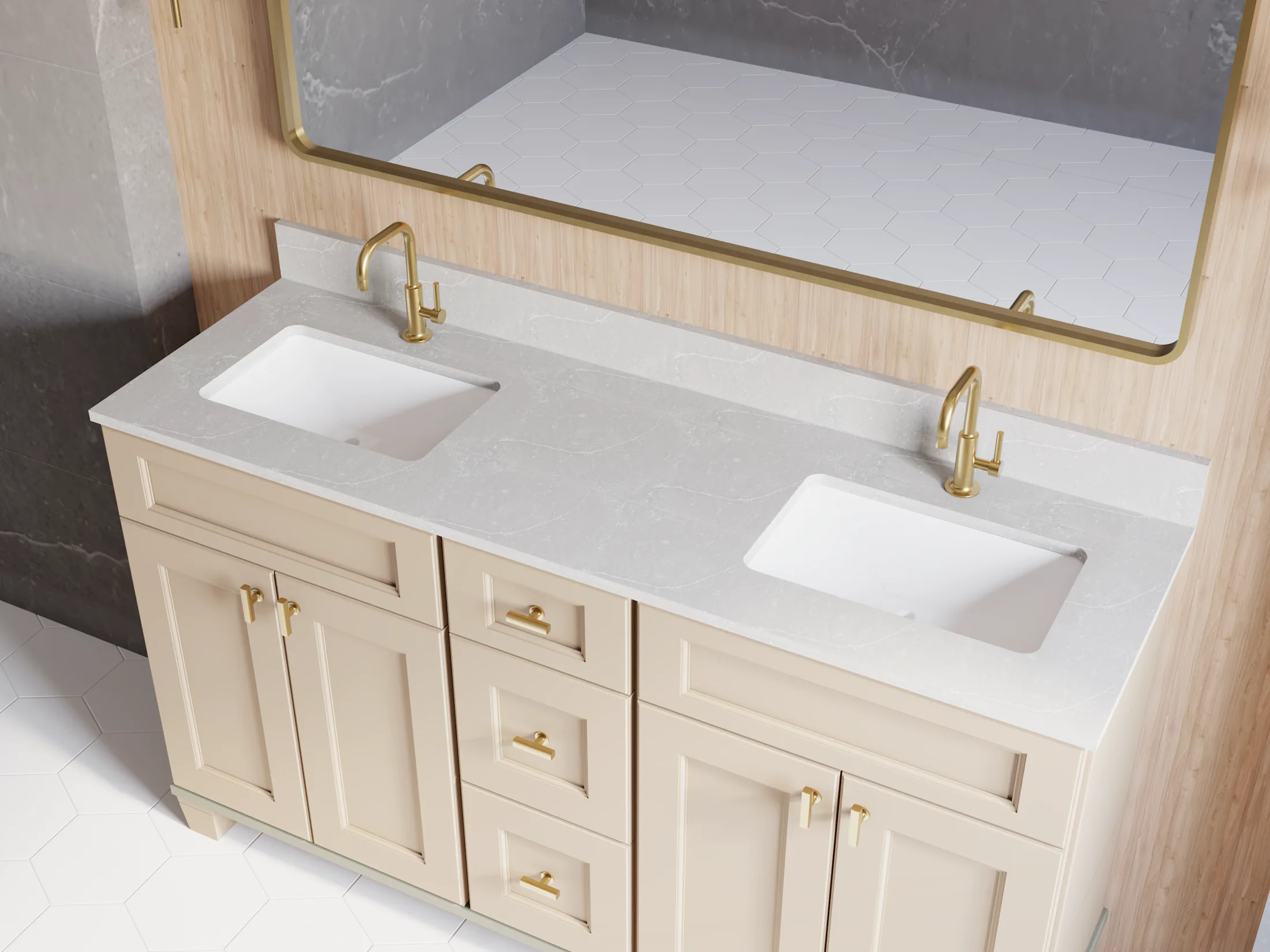 Fabuwood furniture-style vanity