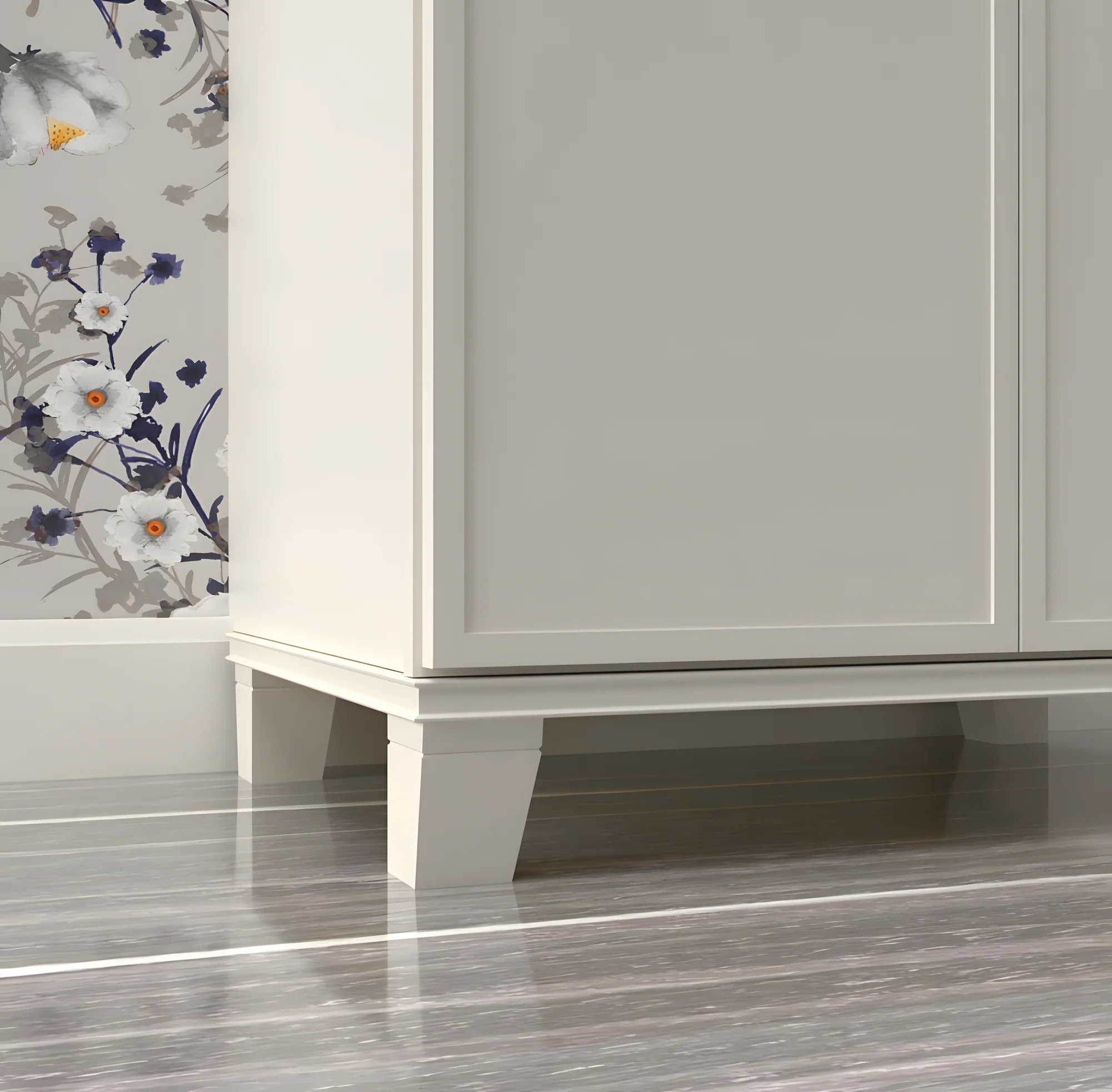 Taper Feet detail
