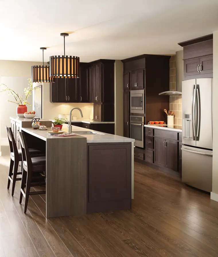 Espresso pendant kitchen