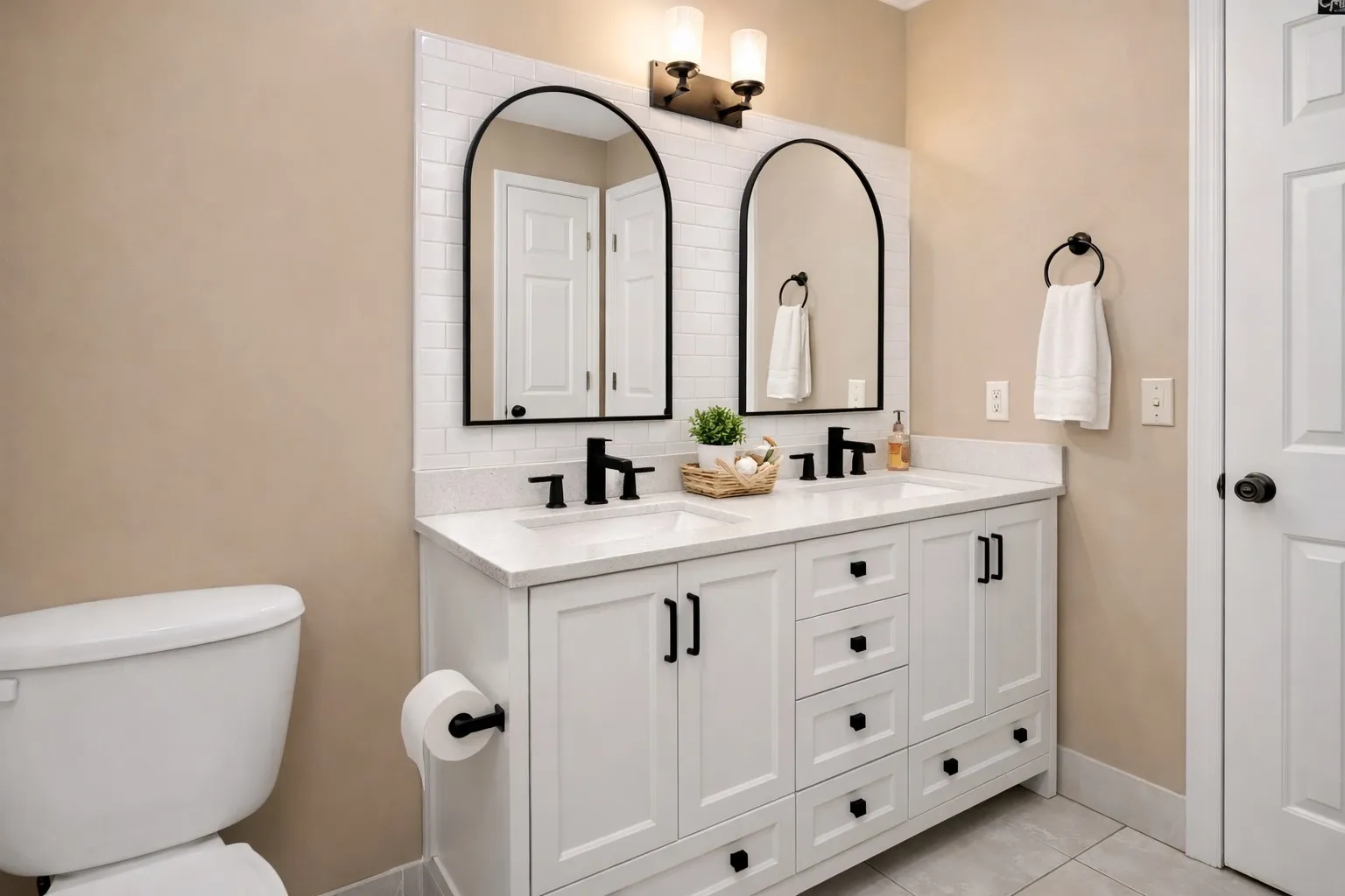 Bathroom Remodel by Finemark Cabinetry