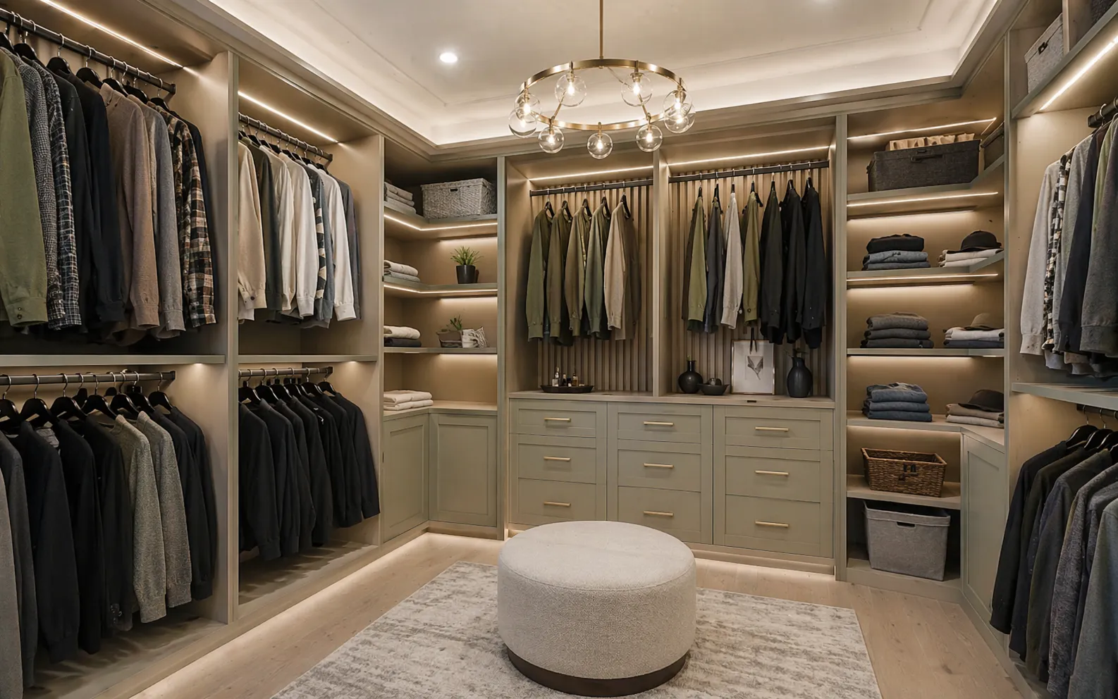Closets services by Finemark Cabinetry in Wheaton IL
