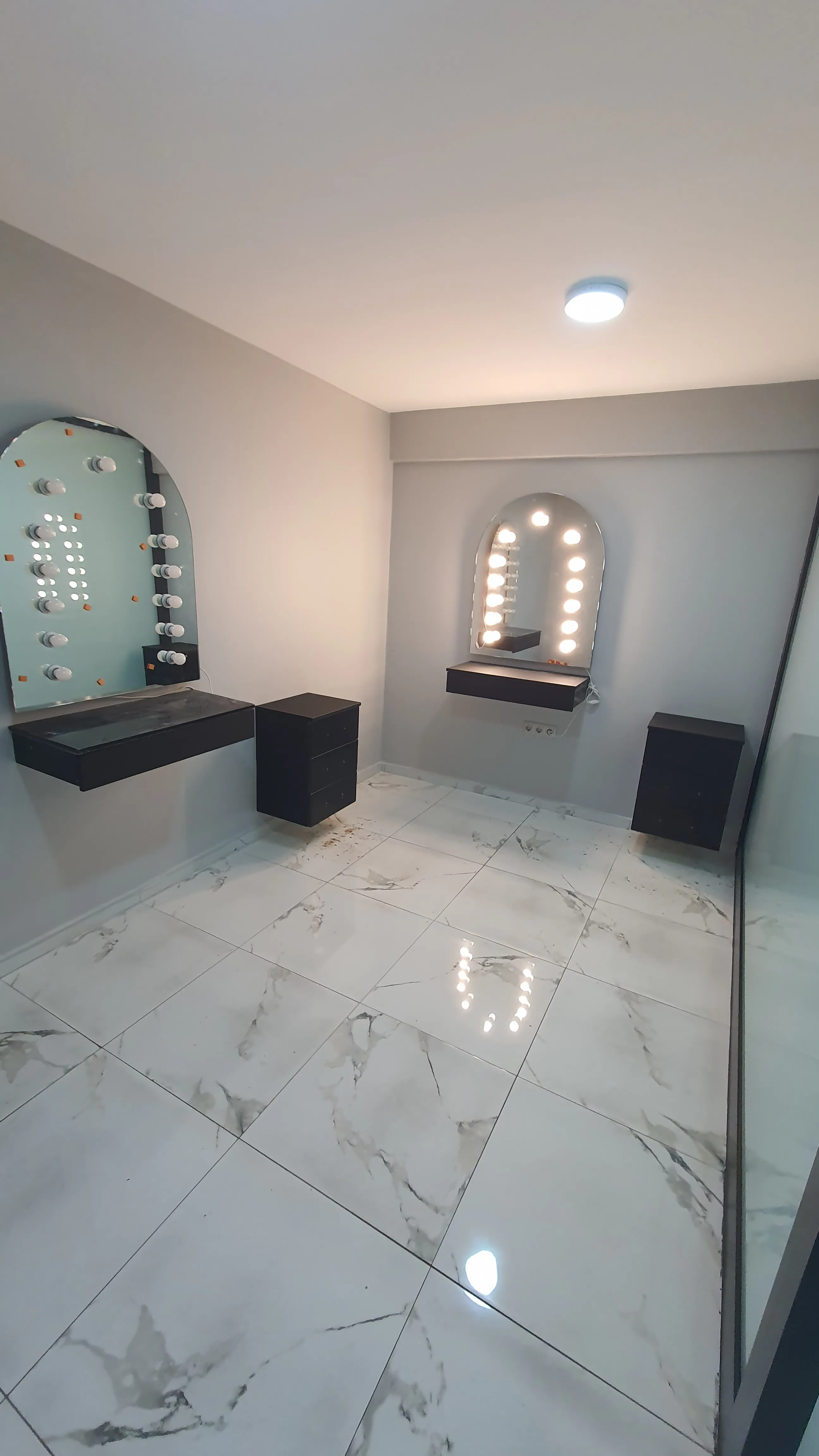 Custom Green Room by Finemark Cabinetry in Wheaton IL