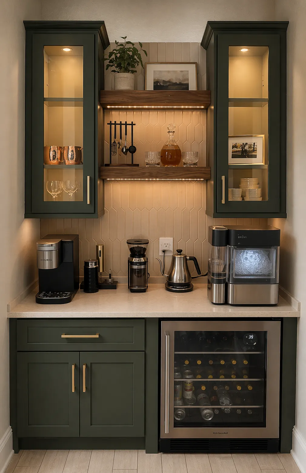 Dry Bars by Finemark Cabinetry in Wheaton IL