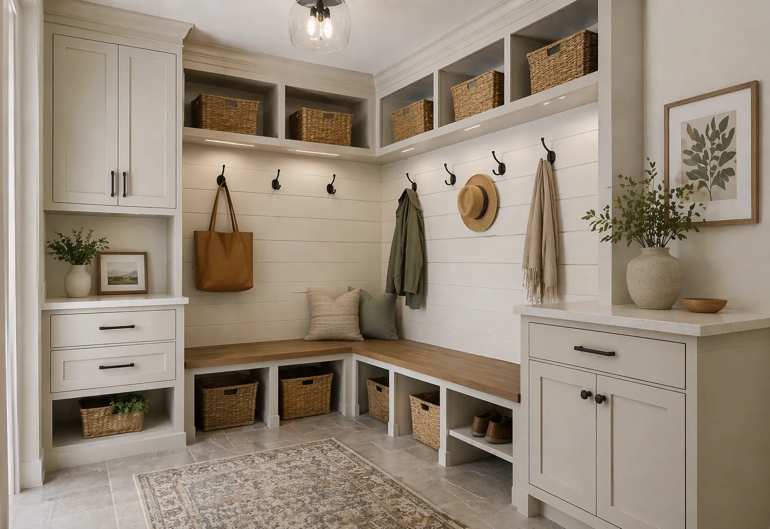 Mudrooms by Finemark Cabinetry in Wheaton IL