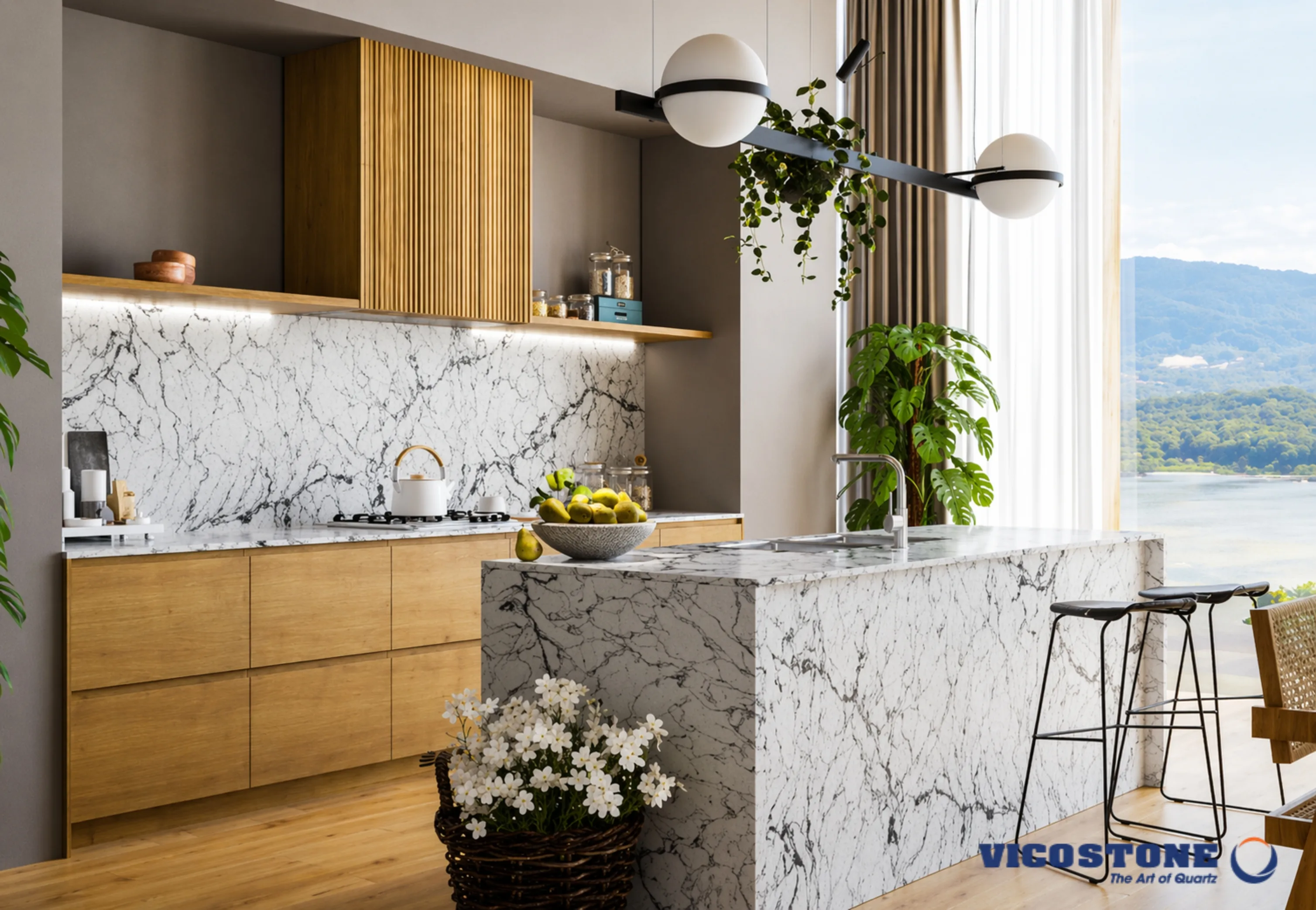 Vicostone engineered quartz surface collection — authorized dealer at Finemark Cabinetry
