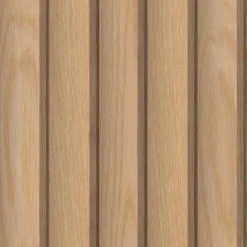 Natural Reeded MSI acoustic wood slat panel