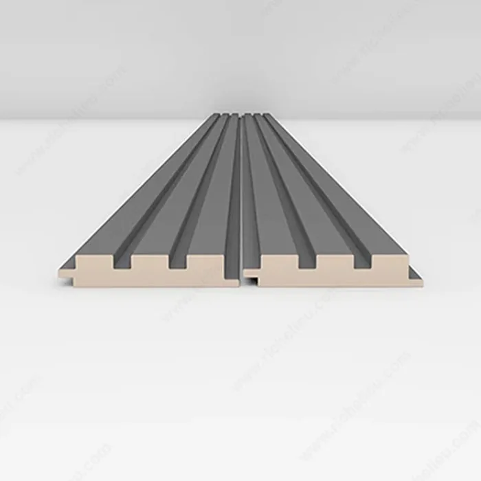 AGT LB 3771 wood slat wall molding profile shape, supplied and installed by Finemark Cabinetry in Wheaton, IL