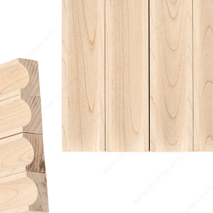 Maple wood tambour swatch, Model 305