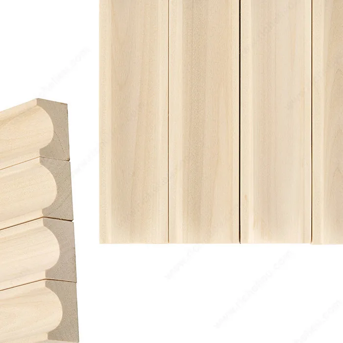 Poplar wood tambour swatch, Model 305